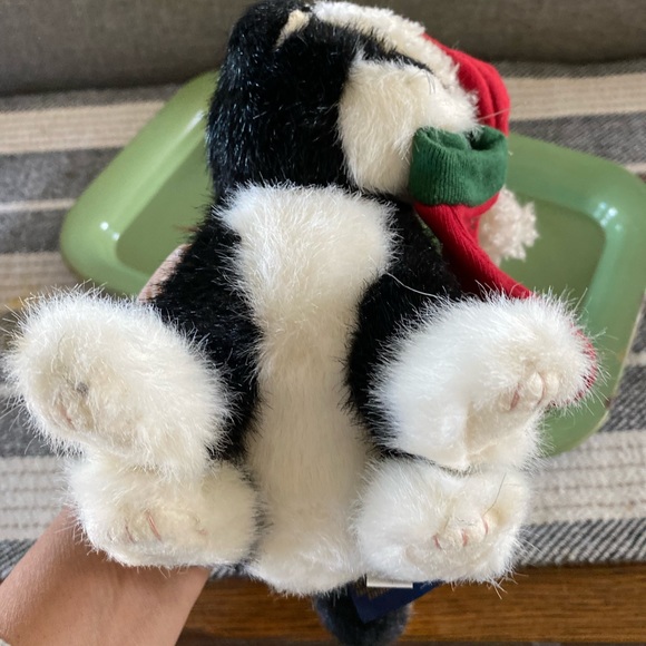 Rare Boyds Bear Plush Santa Claws Cat With Santa Hat 🎄 - Picture 5 of 8